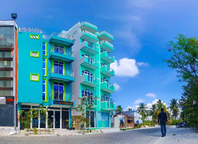 Seasunbeach Hotel Maldives Hulhumale Kültér fotó